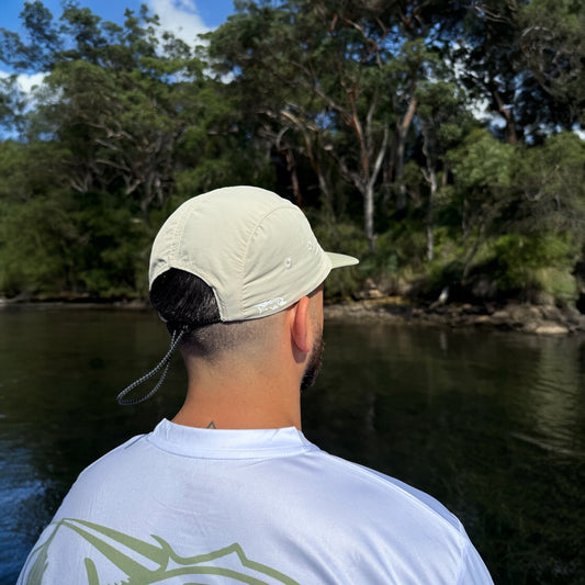 S PRO 5 PANEL CAP WHITE/GREEN